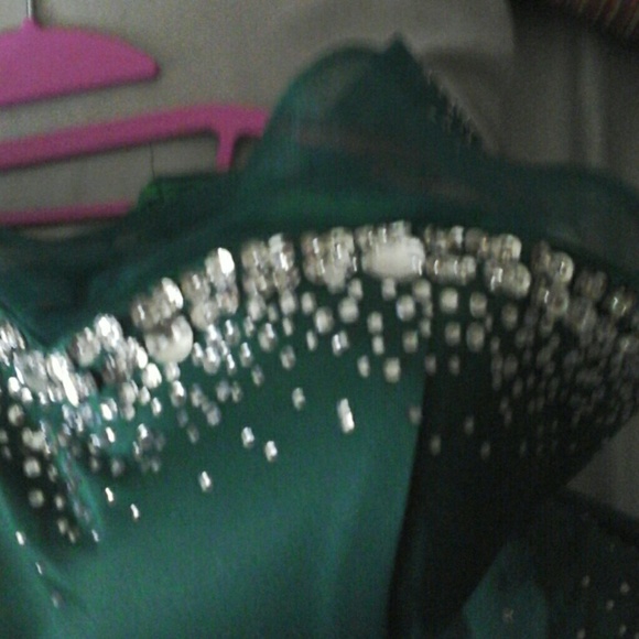 Satin/Tulle Formal or Prom  Evening Dress - Picture 7 of 11